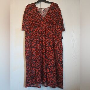 Ava & Viv Women's Plus Size 3X Floral Dress